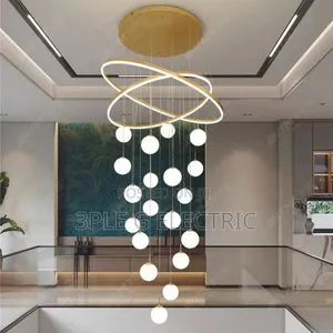 By 19 Lamps Luxurious Void Chandelier