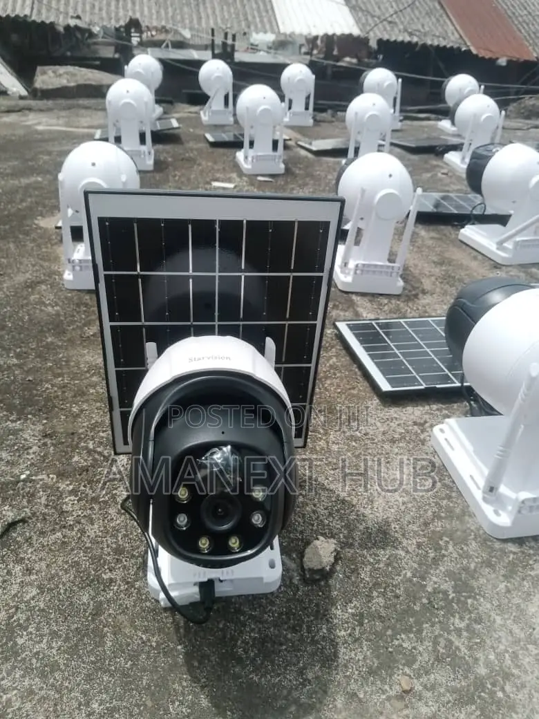 Solar Ptz Camera 360° Rotation
