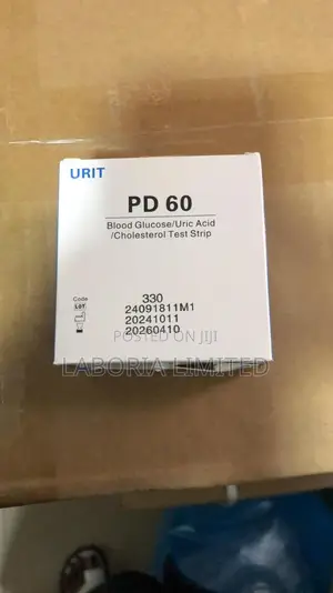 Urit Pd-60 Blood Glucose/Uric Acid/Cholesterol Test Strips