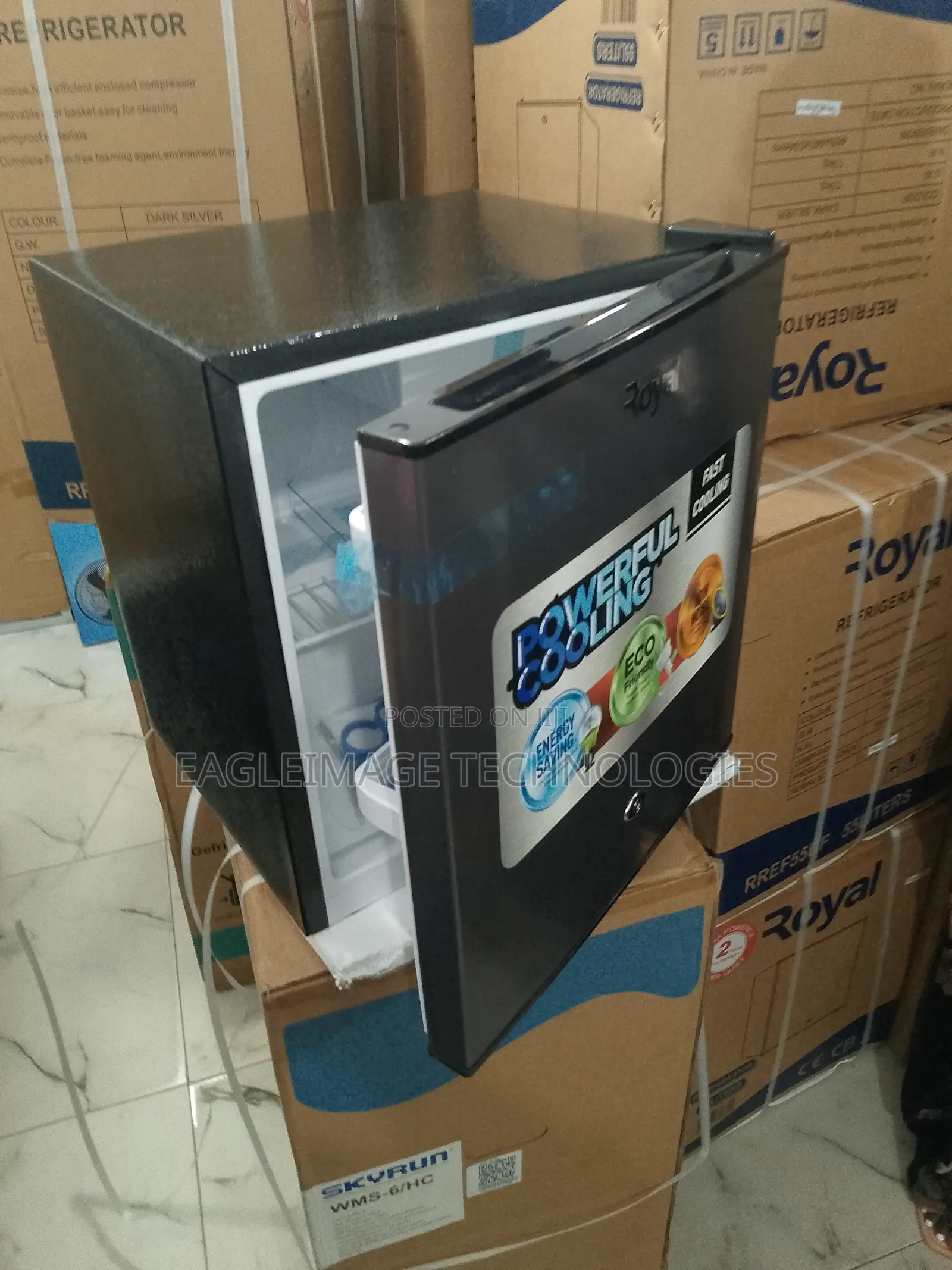 Sleek-Sized Royal 55l Single Door Refrigerator(Rref55bf)