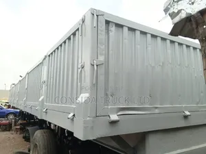 Trailer Truck Body 2000 Gray