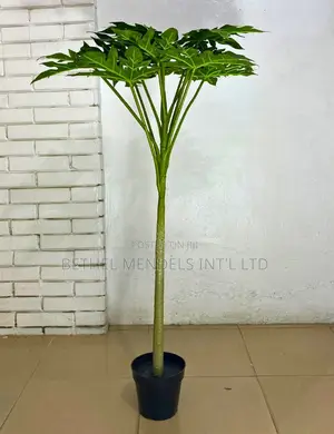 Artificial Decorative Papaya Plants (Height: 120cm)