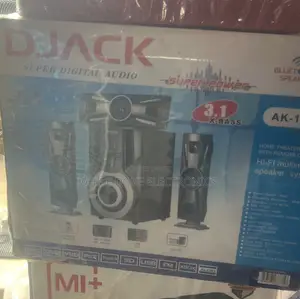 Djack 3.1 Xbass Home Theater System With Remote Control