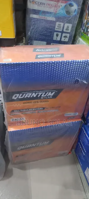 240ah 12v Quantum Solar Tubular Battery Very Much Available