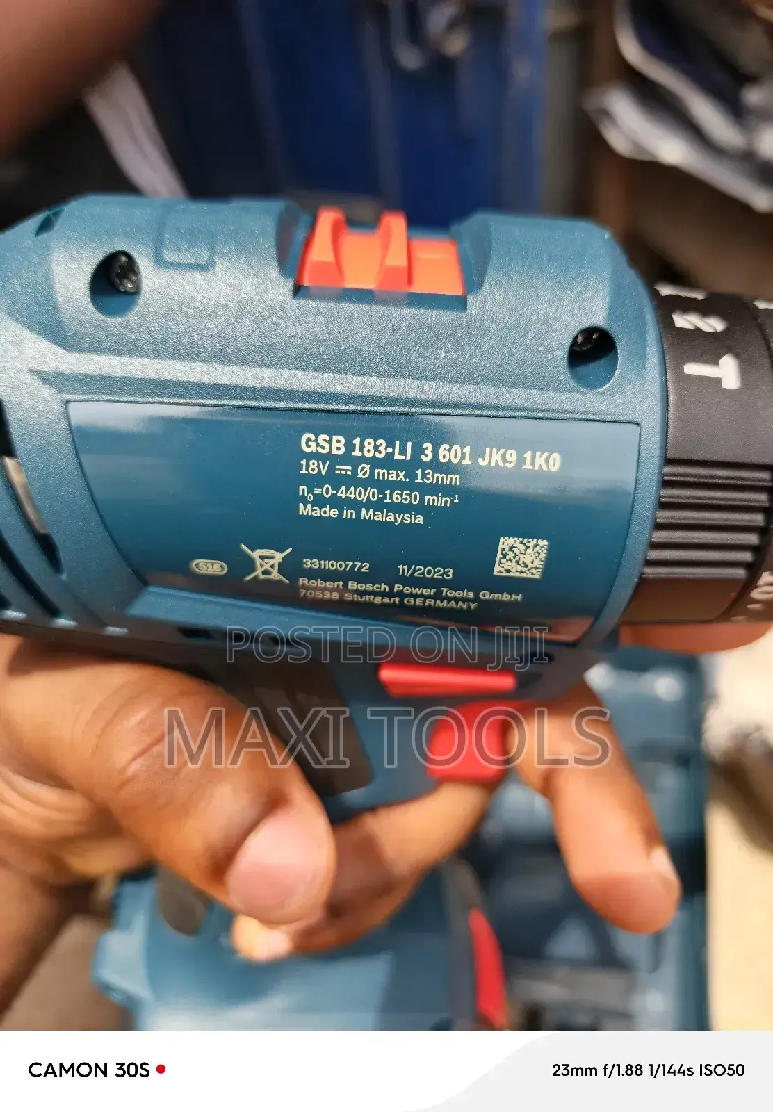 Bosch Cordless Drill Machine 18v