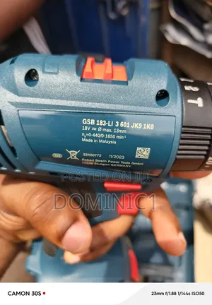 Bosch Cordless Drill Machine 18v