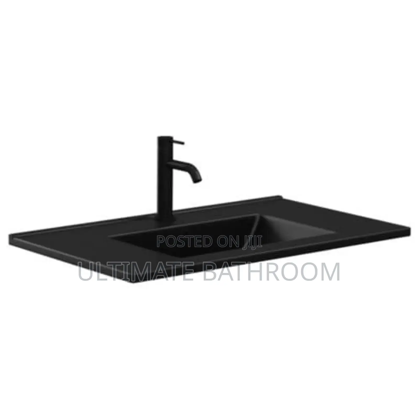 Black 60cm Insert Basin