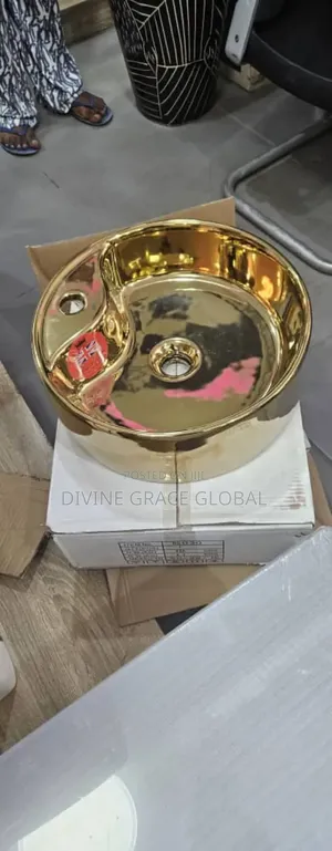 Golden Wash Hand Basin