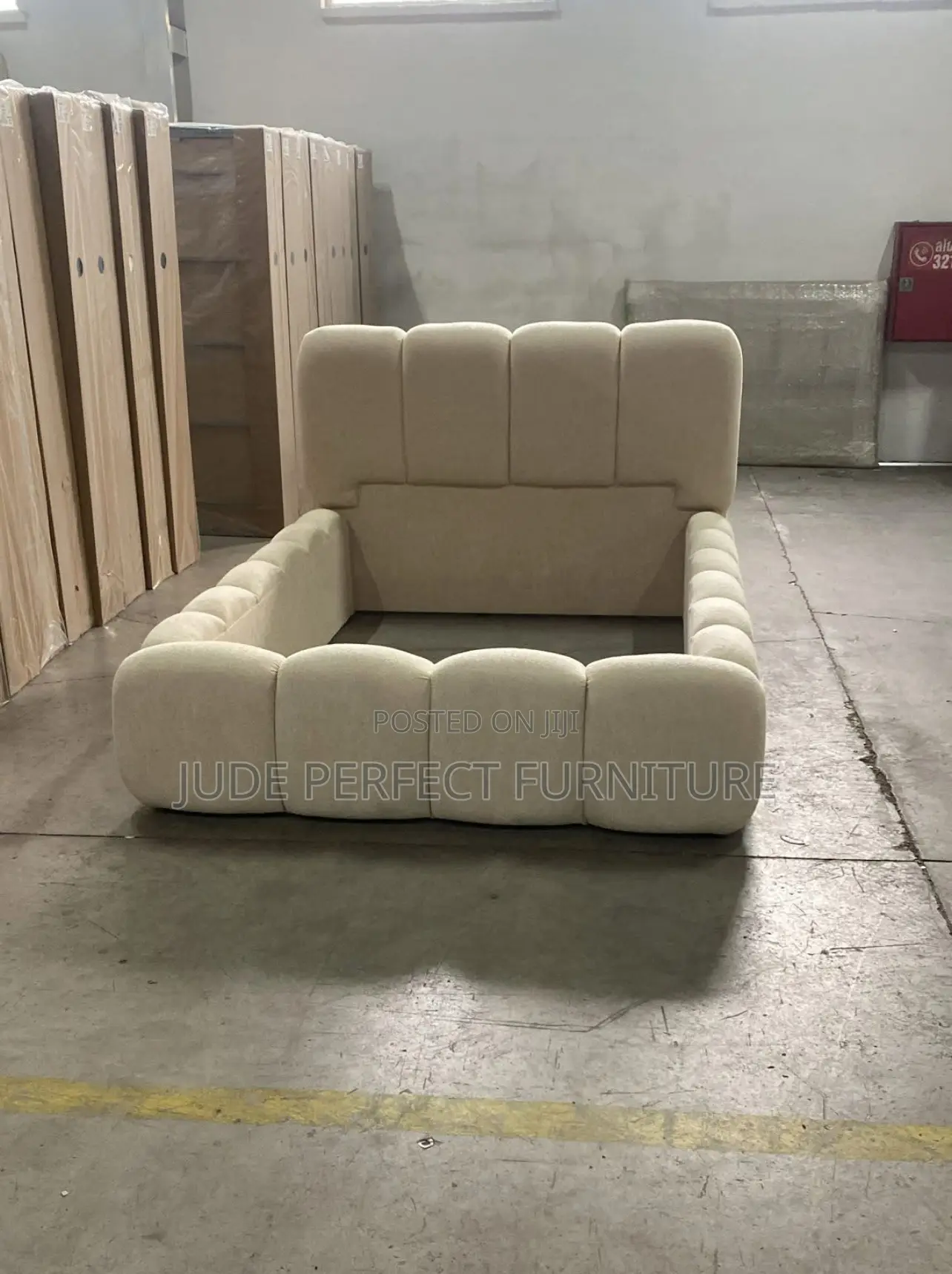 High Quality Padded Bed Frame
