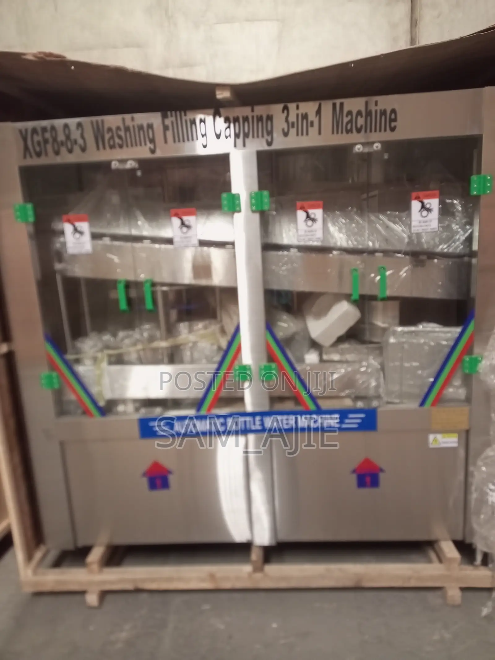 Table Water Machine XGF 8-8-3 Bottle Water Making Machine