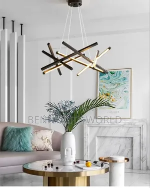 New Modern Black and Gold Pendant Lights