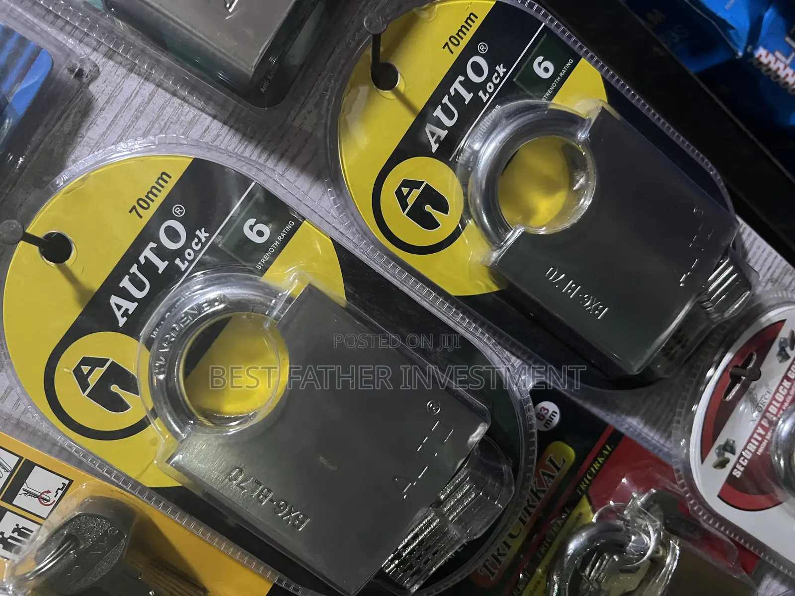 70mm Quality Safety Padlock