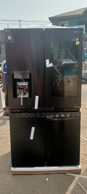 Brand New Hisense Side-by-Side 610l Led Light Refrigerator✓