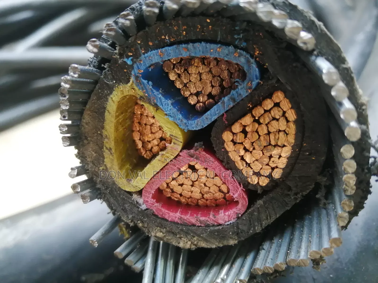 70mm X 4core Amored Cable