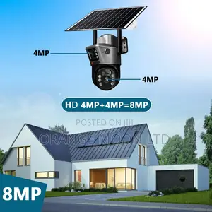 8mp 4g Dual Lens Dual Screen CCTV Camera - V380
