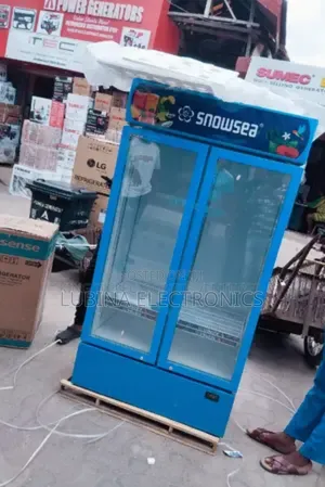 Brand New Snowsea Side-by-Side 620l Showcase Refrigerator