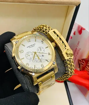 Photo - Montblanc Men's Gold. Set.