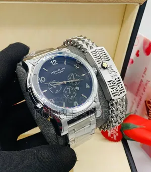 Monblanc Men's Silver. And. Gold. Set 
