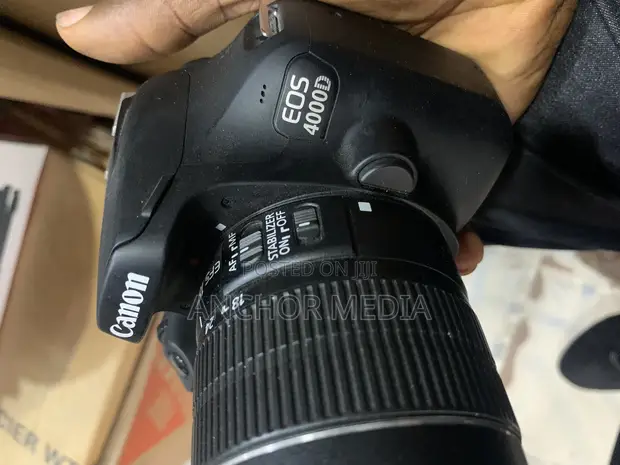 Uk Used Canon Eos 4000d With 18-55mm Lens in Ikeja Photo Video