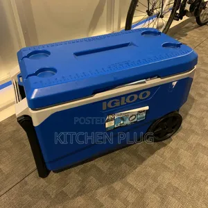 90 Quart Rolling Igloo Cooler.