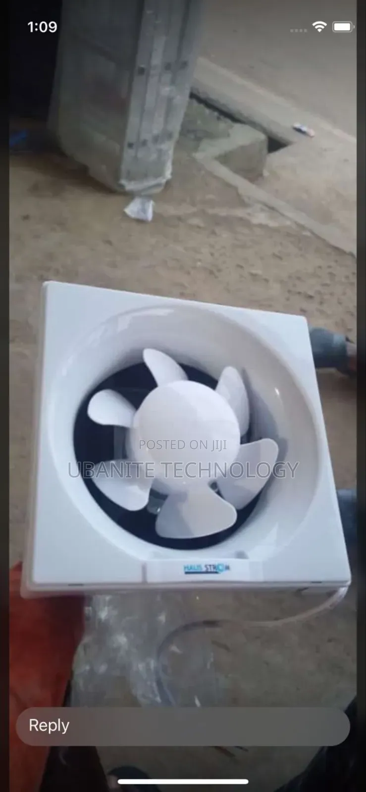 6" Wall Extractor Fan for Kitchen and Bathroom