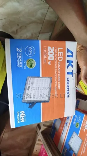 200w Akt Solar Street Light With Panel
