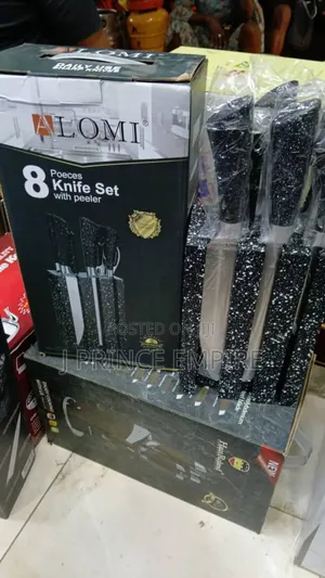 8pcs Alomi Kitchen Knife 9 PCS Set