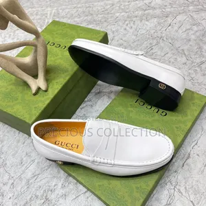 Single Stud Sole Matte Leather Gucci Coperate Shoes