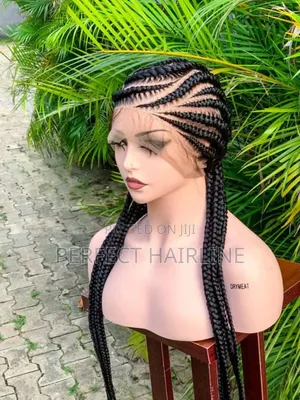 Full Lace Stitch Braided Wig
