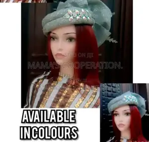 Moulded Fascinator Cap With Ashoke