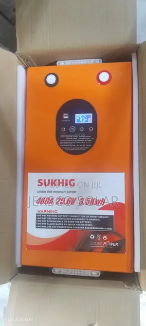 3.5kw, 400ah 24v, Suhkig Ion Phosphate Lithium Battery