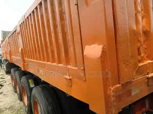 Trailer Truck Body 2000 Orange