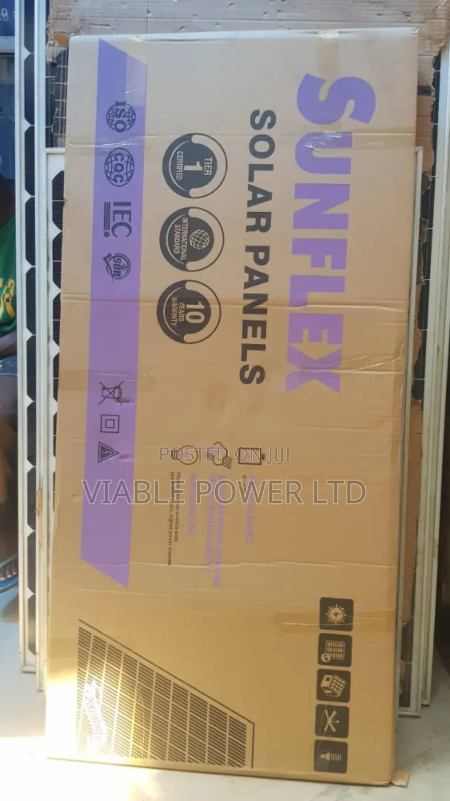 200w Sunflex Solar Panel With 39cells