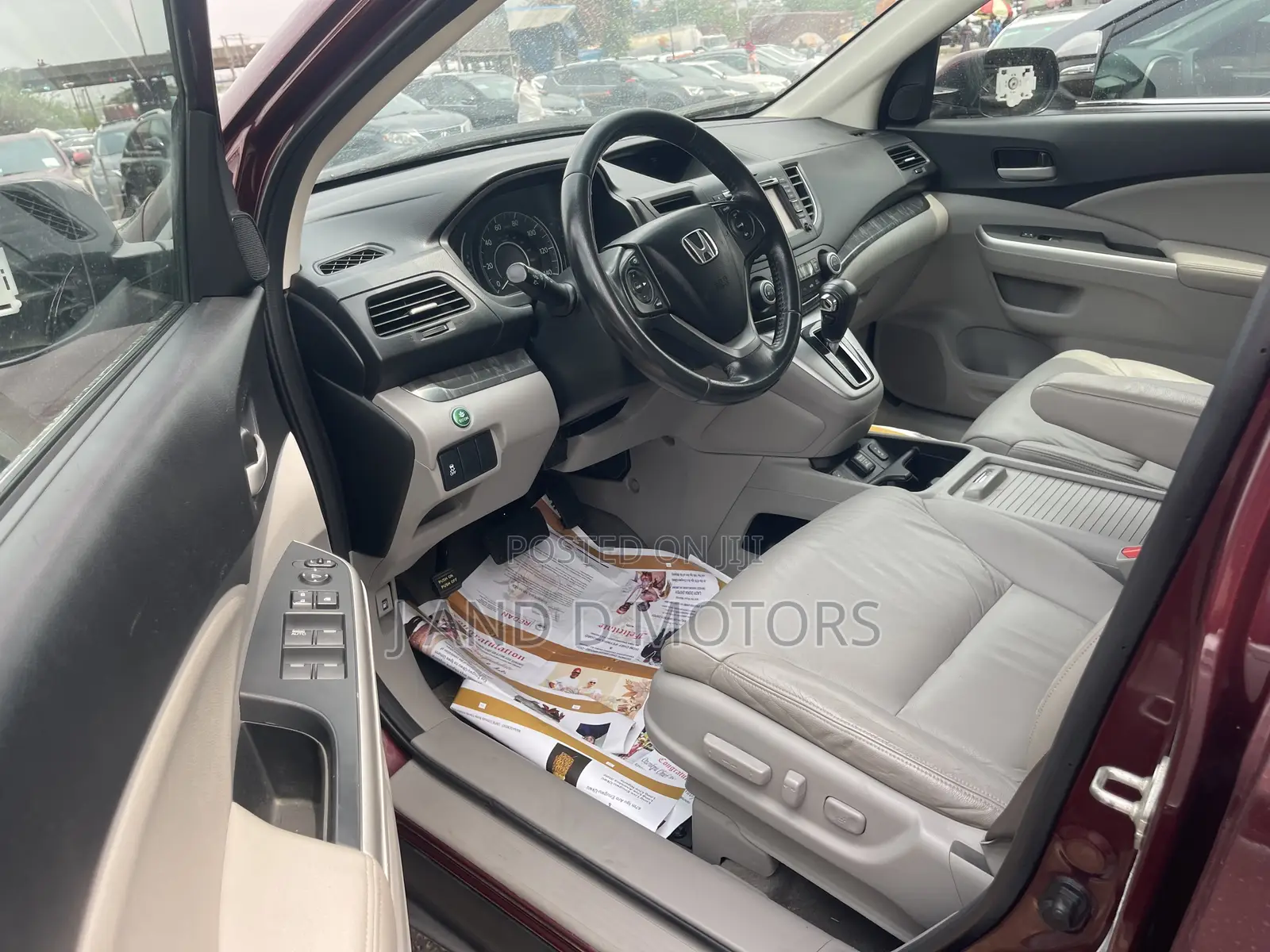 Honda CR-V 2013 Red