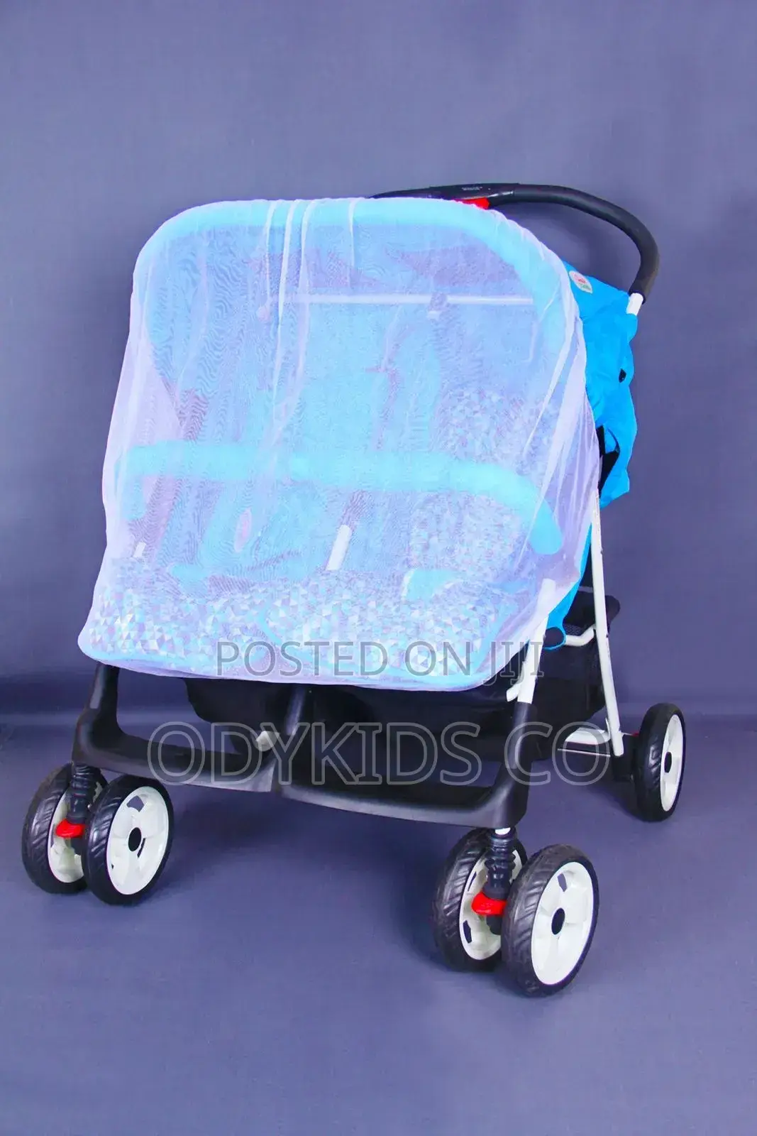 Double Twin Stroller Suitable From Birth, Lightweight, Comp
