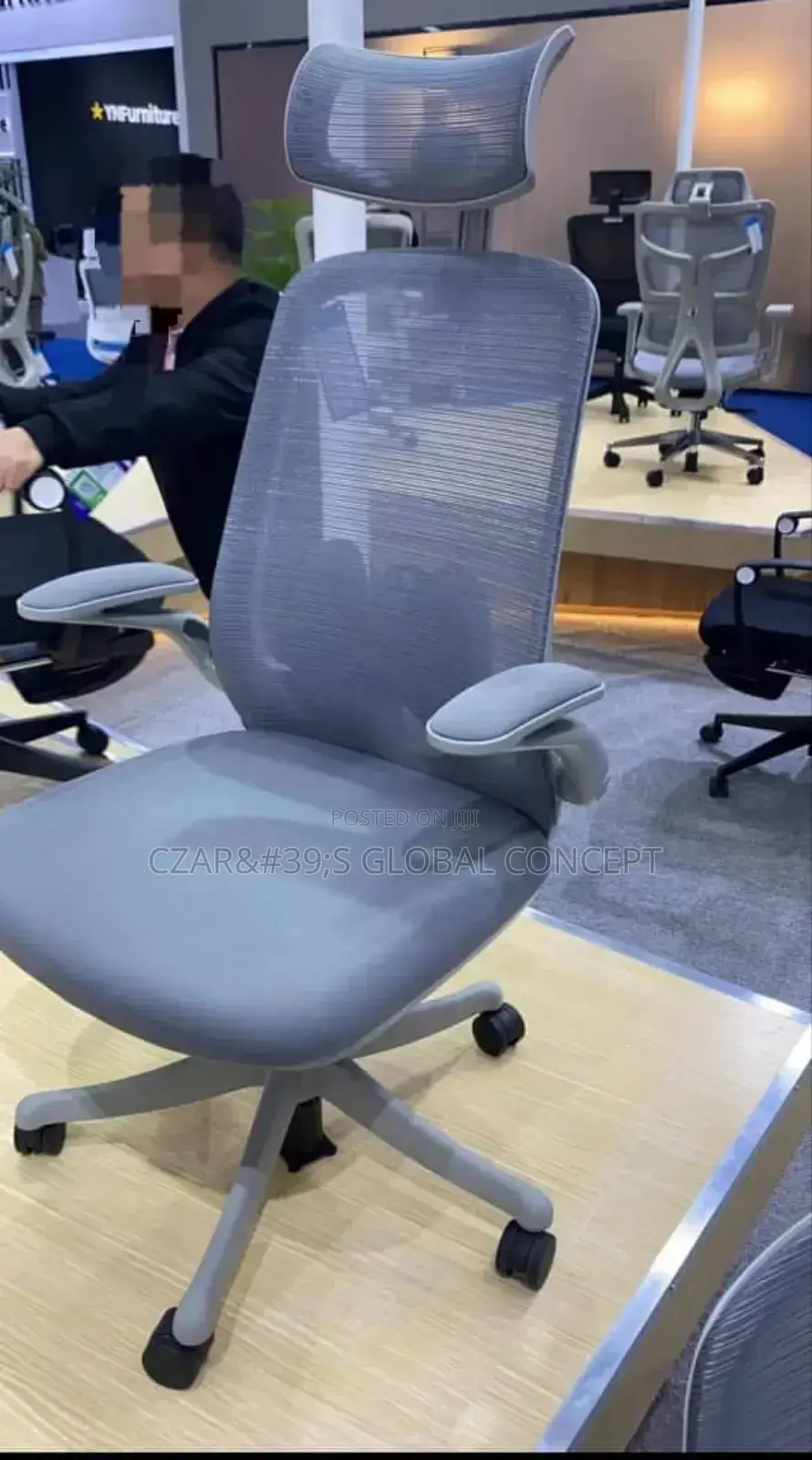 Executive Office Chair With Lumber Support