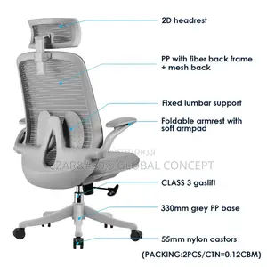 Executive Office Chair With Lumber Support
