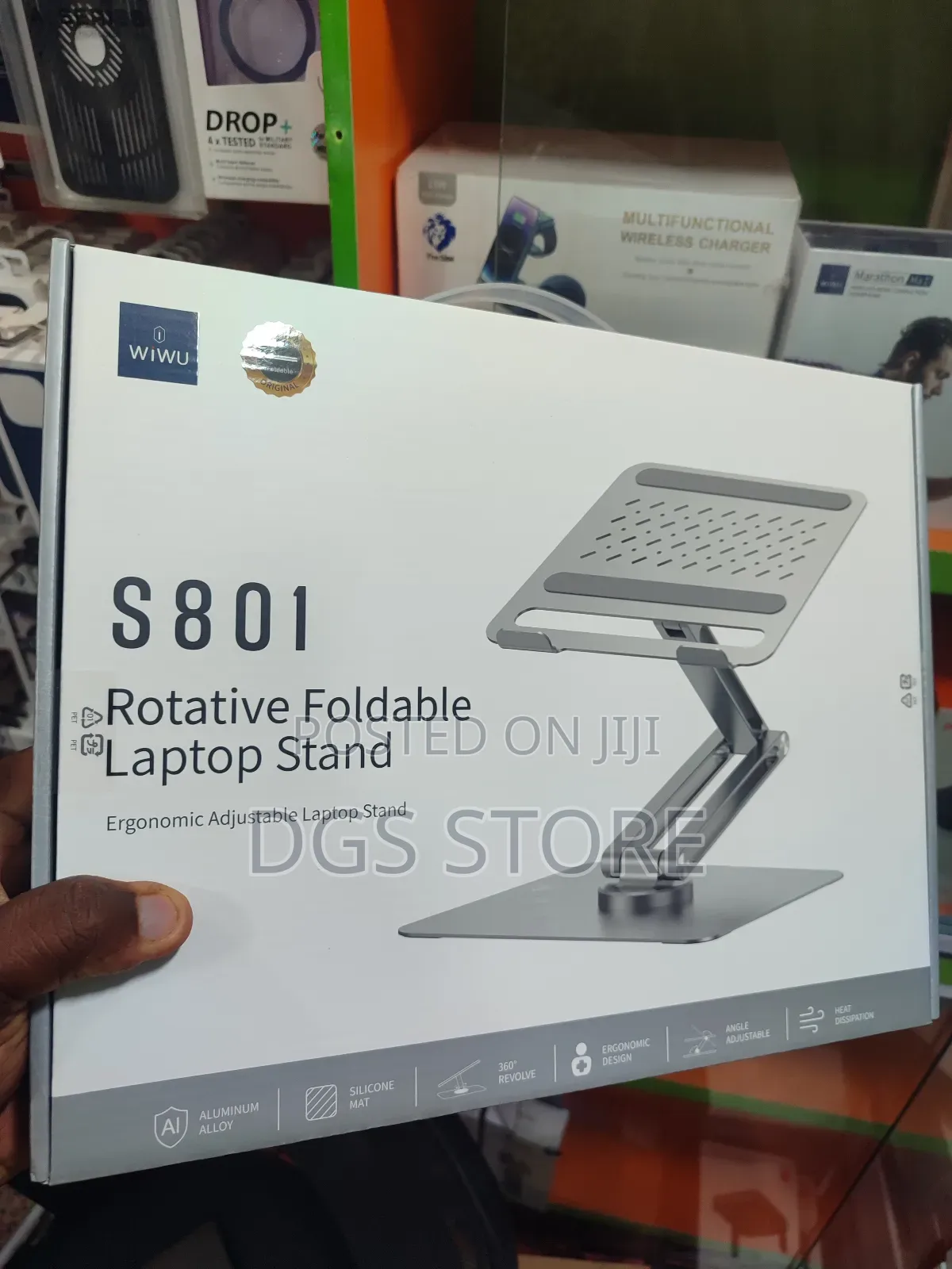 Wiwu S801 Rotative Foldable Laptop Stand