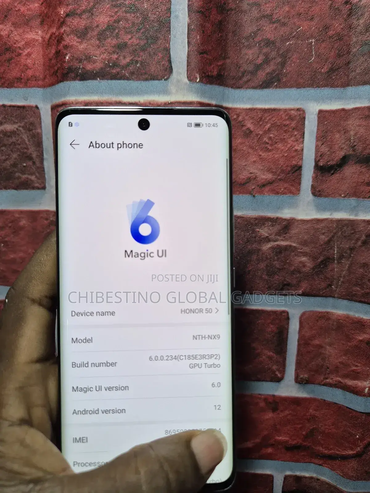 Honor 50 256 GB Black