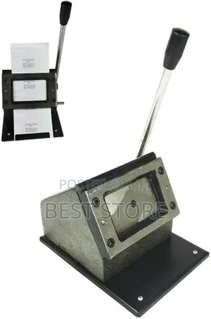 Photo - Manual Card Die Cutter - PVC Paper