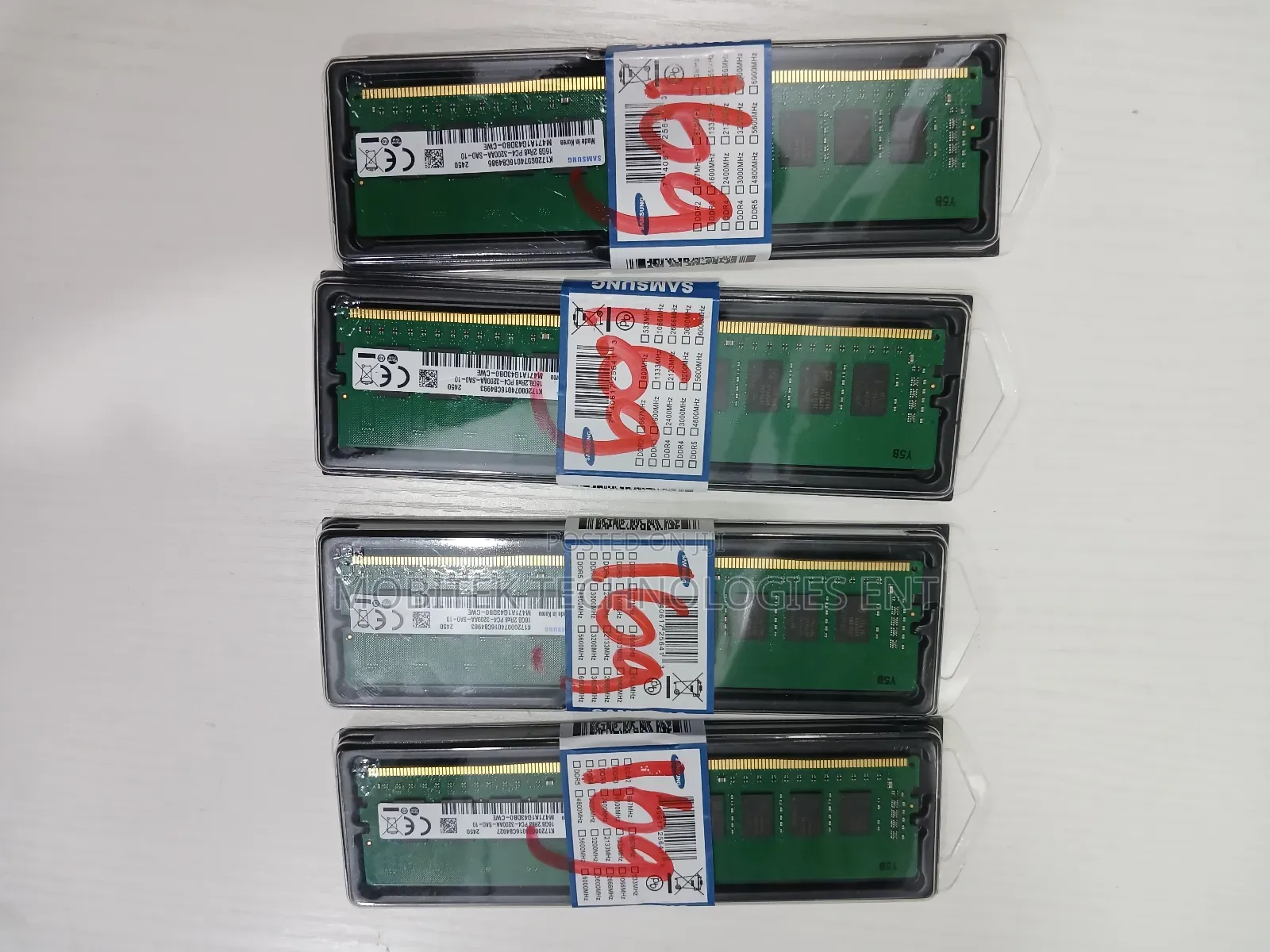Samsung 16gb Ddr4 3200 Desktop Ram