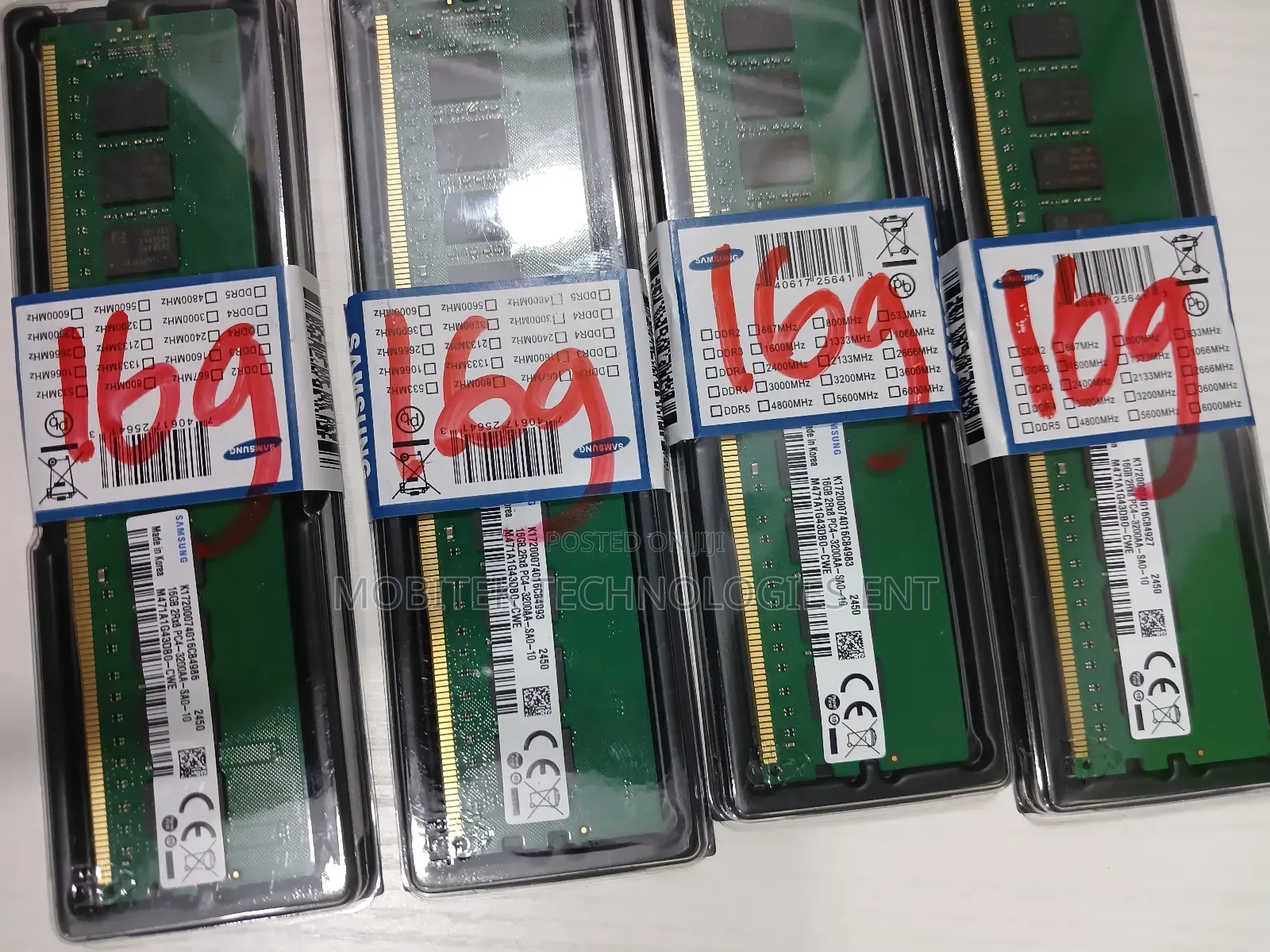 Samsung 16gb Ddr4 3200 Desktop Ram