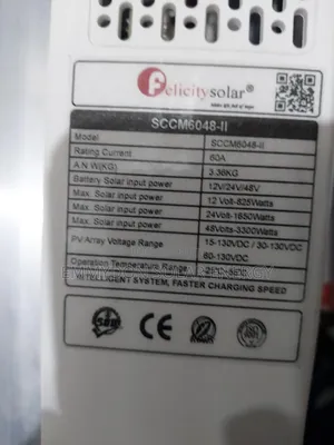 Felicity Charge Controller MPPT 60ah