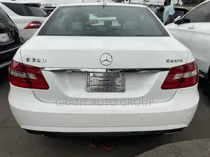 Mercedes-Benz E350 2013 White