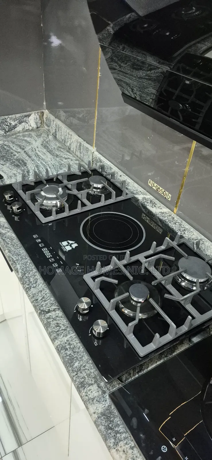 Gas Burner Wit Hot Plate. Snart