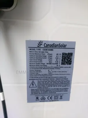 Original Canadian Panel 450watt