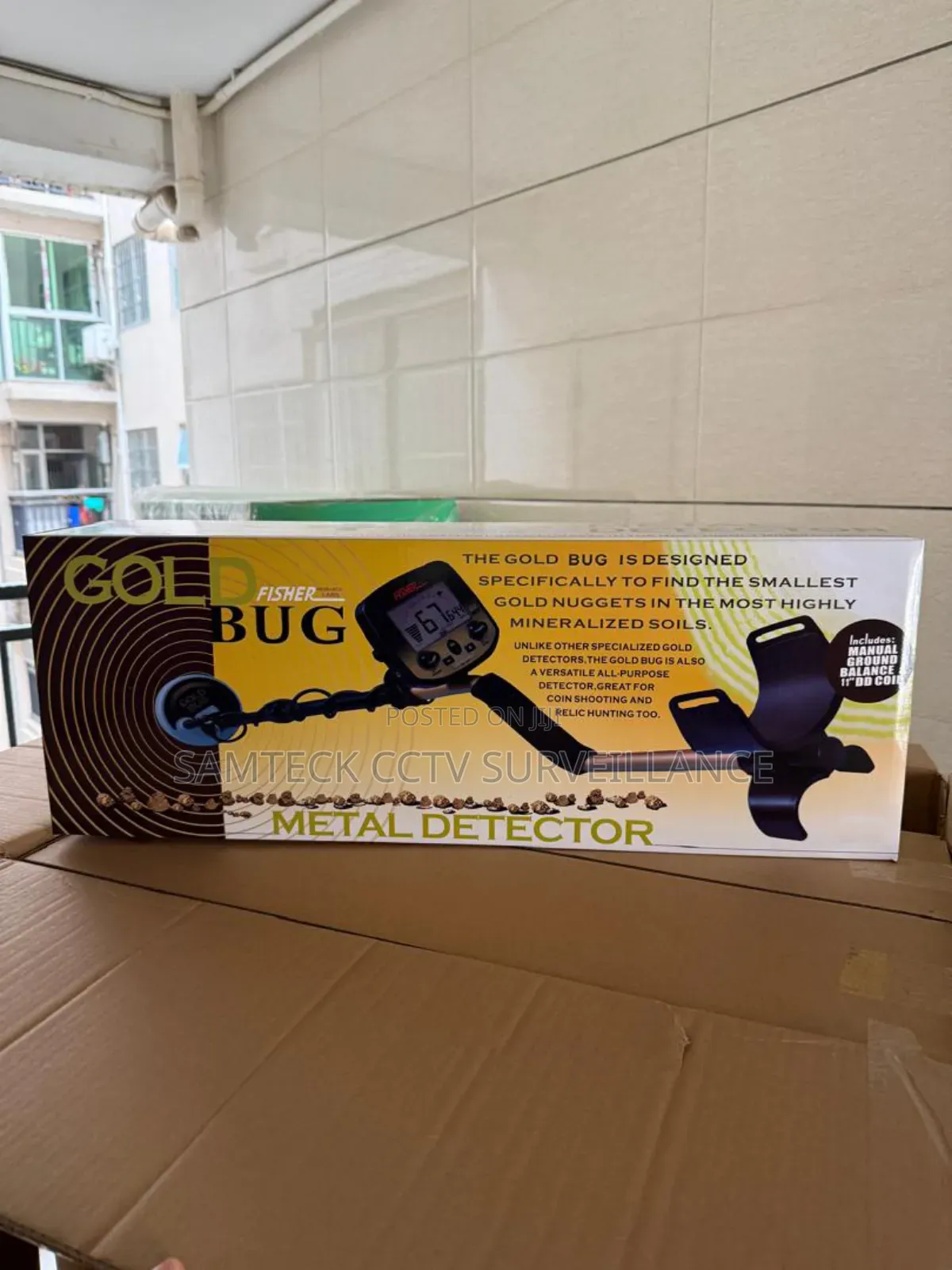 Gold Fisher Bug Detector