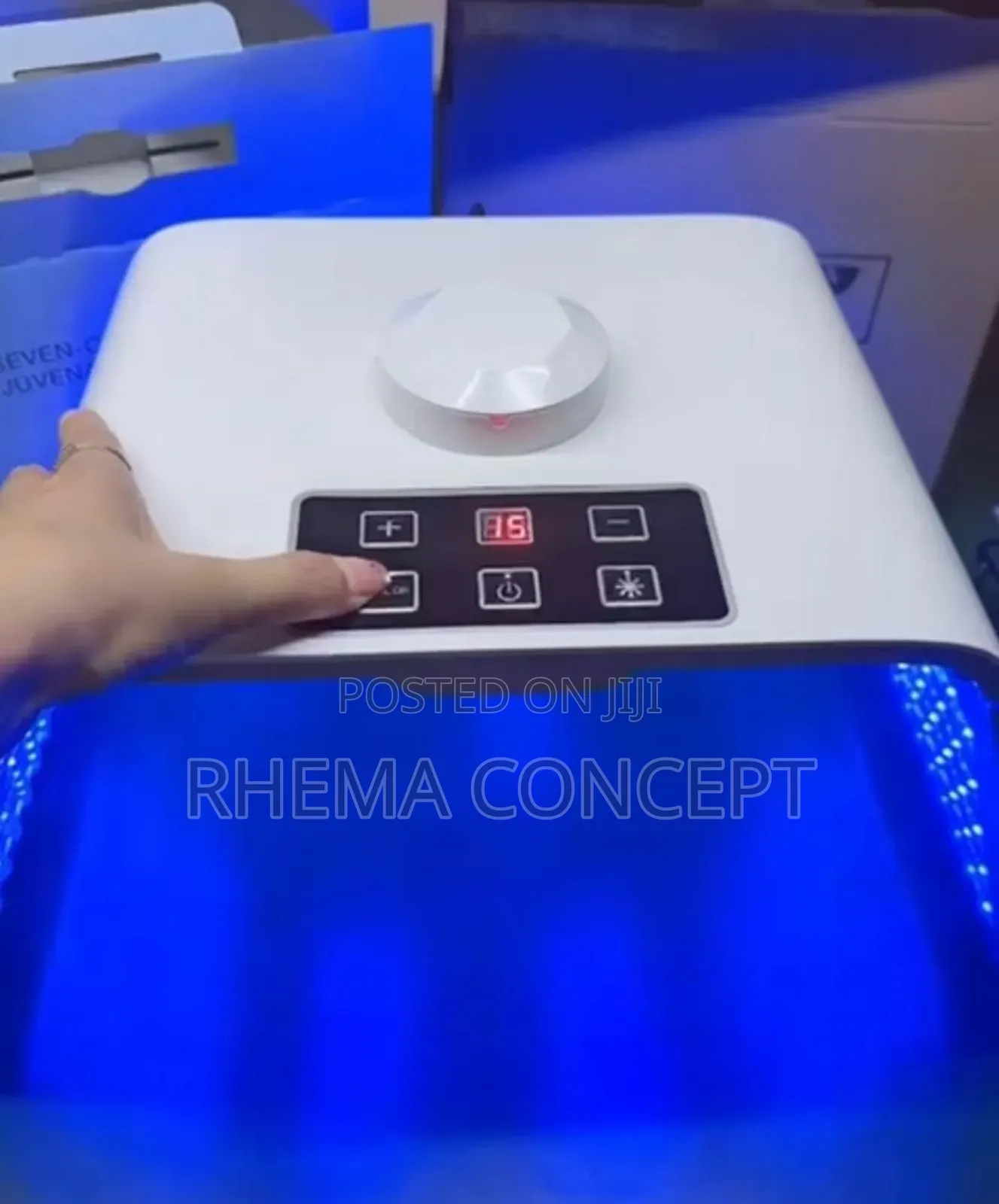 Facial Steaming Led Light