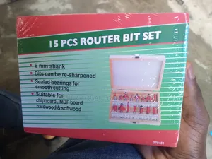 15pcs Router Bit Set