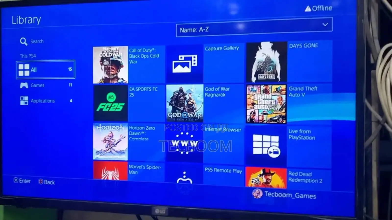 Game Installation on PS4 V14.0 and PS5